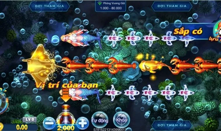 Chinh Phục Đại Dương Cùng Bí Kíp Chơi Bắn Cá Royal Fishing V999 2 Giao diện chơi Bắn Cá Royal Fishing V999
